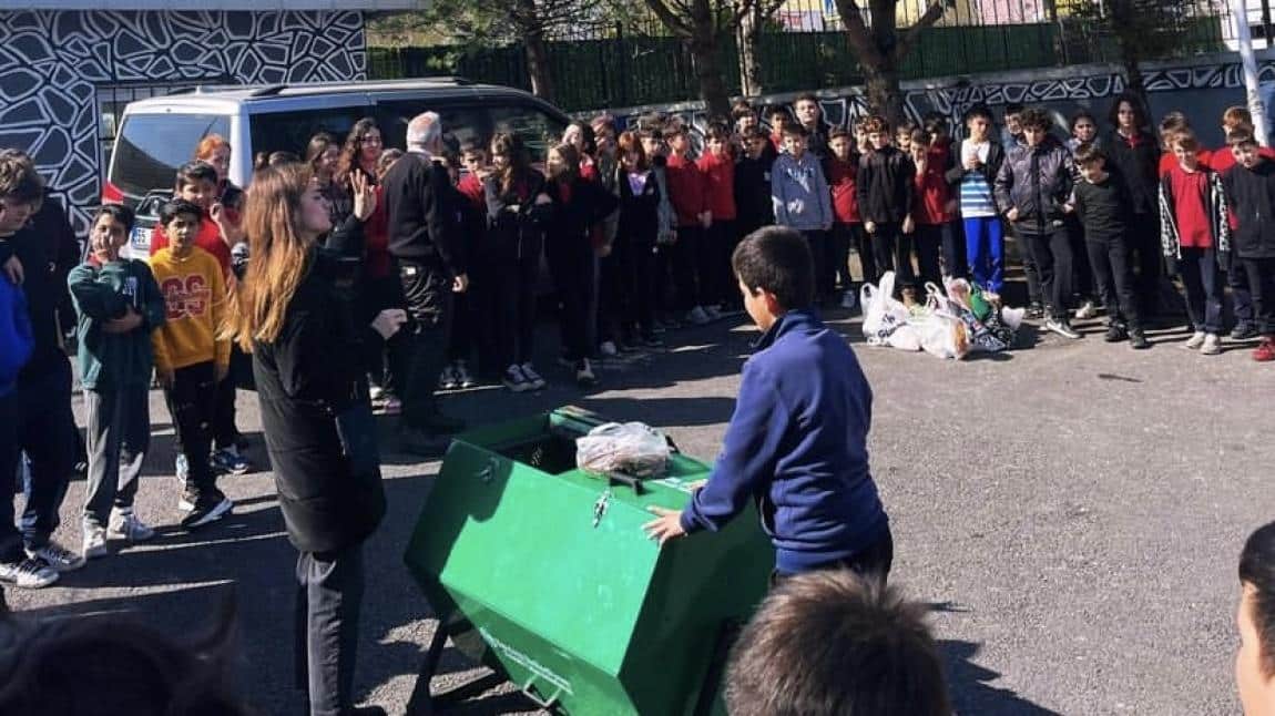 Yeşil Okul Projesi - Kompost Eğitimi 