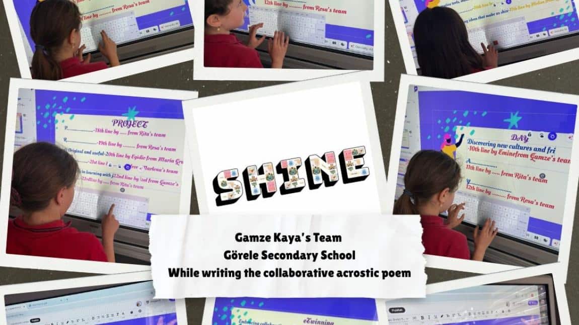 Shine eTwinning Projesi Ürünlerimiz